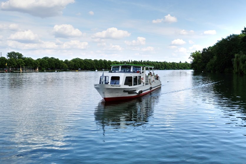 Die EMS Hannover auf dem Maschsee