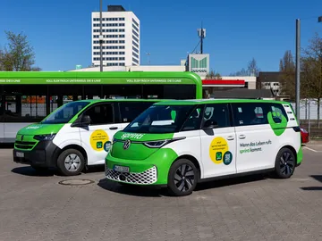 Neue VW Fahrzeuge für die sprinti Flotte der ÜSTRA