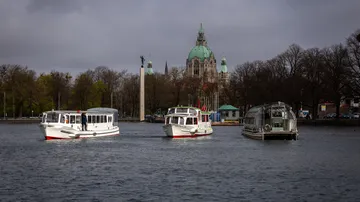 Von links: EMS Niedersachsen, EMS Deutschland, EMS Europa