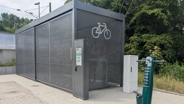 ÜSTRA Bike & Ride Anlage in Laatzen/Rethen
