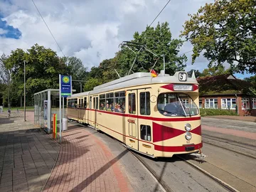 Oldtimer Stadtbahn der ÜSTRA 